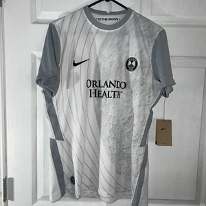 Nike Dri-Fit Orlando Pride Soccer Jersey Womens XL DV6903-101 New with Tags - Picture 1 of 10