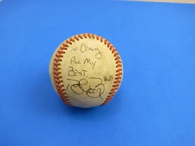 Cincinnati Reds #29 Bret Boone Autograph Signed Baseball - Image 1 of 4