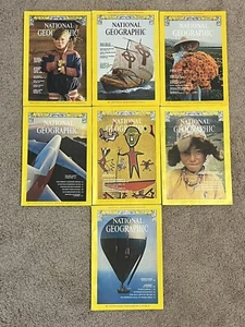 LOT of 7 National Geographic Society Paperback Collectors Books 1977 - Picture 1 of 24