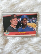 1989 Fleer SUPER STAR SPECIALS DUAL HEAT Mark Davis/Doc Gooden #635