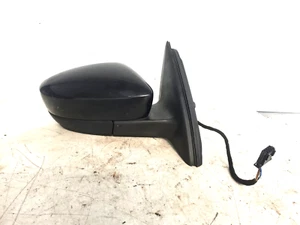 SEAT TOLEDO MK4 6J O/S DRIVER'S SIDE RH ELECTRIC WING MIRROR BLACK 2012-2017 - Picture 1 of 6