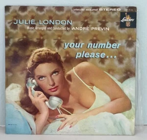 JULIE LONDON YOUR NUMBER PLEASE… LIBERTY BLACK LABEL SEALED INNER SLEEVE! - Picture 1 of 3