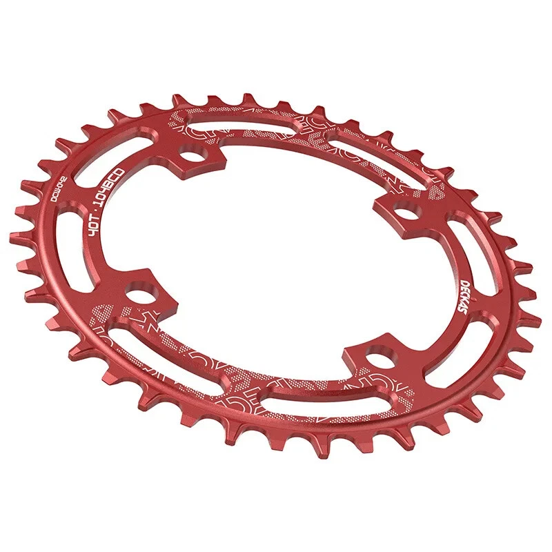 Plato redondo para bicicleta 104BCD diente MTB bicicleta bicicleta de montaña plato rueda dentada Foto 1 de 4