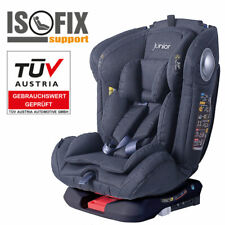NEU Premium Kindersitz 0-12 Jahre Isofix Gruppe 0+ 1 2 3 Kinder Sitz Grau 0-36kg