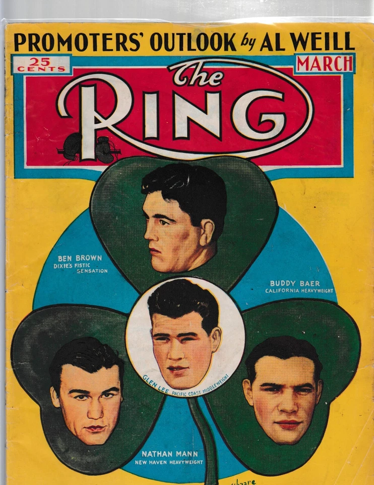 The Ring--Feb. 1938 Fighter of 1937-----13 - Image 1 of 1