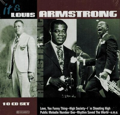 MUSIK-CD-BOX NEU/OVP - Louis Armstrong - It's Louis Armstrong - 10 Disks - Bild 1 von 2