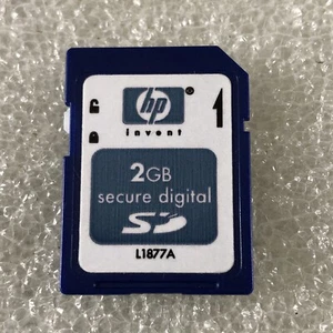 HP Secure Digital SD 2 GB Flash Memory Card (L1877A) - Picture 1 of 3