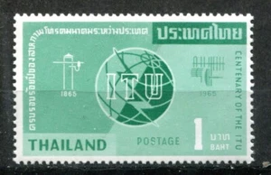 THAILAND 1965. COMMUNICATIONS, I.T.U. - U.I.T. CENTENARY, Scott 430, MNH - Picture 1 of 1