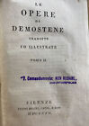 Le Opere Di Demostene Tomo Ii M Cesarotti 1807 V642