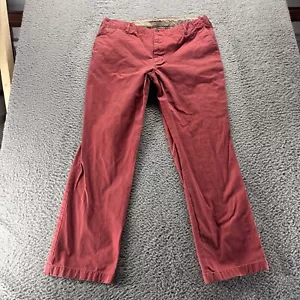 Dockers D2 Chino Pants Mens 38x32 Pink Cotton Straight Fit Workwear - Picture 1 of 10