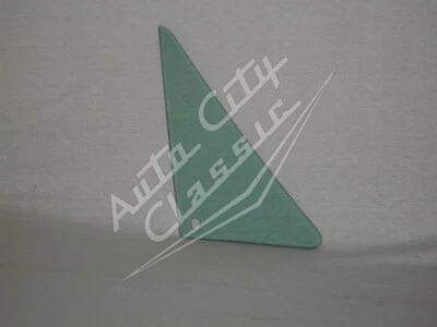 Vent Glass 1966 1967 Pontiac Tempest LeMans GTO Hardtop and Convertible RH Green - Image 1 of 3