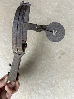 Antique Animal Trap Hunting Hunter Mountain Catch Forest Food Primitive Steel - Image 1 of 4