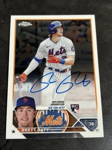 2023 Topps Chrome Rookie Autographs Brett Baty #RA-BBA RC - Bild 1 von 2