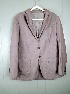 Blazer Colección Peter Millar The Summer Excursionist 44 L Tostado Cachemira Seda Foto 1 de 4