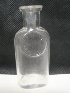 ANTIQUE BIMAL 1880's SMALL DRUGGIST BOTTLE WASHINGTON MISSOURI H.R. BAUMAN - Picture 1 of 4