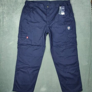 Bocomal FR Field Pants Mens 50x32 Navy Blue Utility Cargo Arc CAT2 NFPA 2112 NWT - Picture 1 of 15