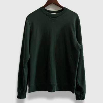 Sudadera Universitaria Handvaerk Algodón Orgánico Hecha en Perú Para Hombre Talla Mediana Verde Foto 1 de 4