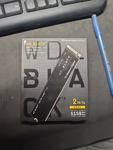 Western Digital WD_Black SN770 2TB M.2 2280 PCIe Gen4 Solid State Game Drive - Afbeelding 1 van 2