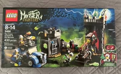 Lego Monster Fighters: The Crazy Scientist & His Monster (9466) – Novo em folha - Imagem 1 de 2