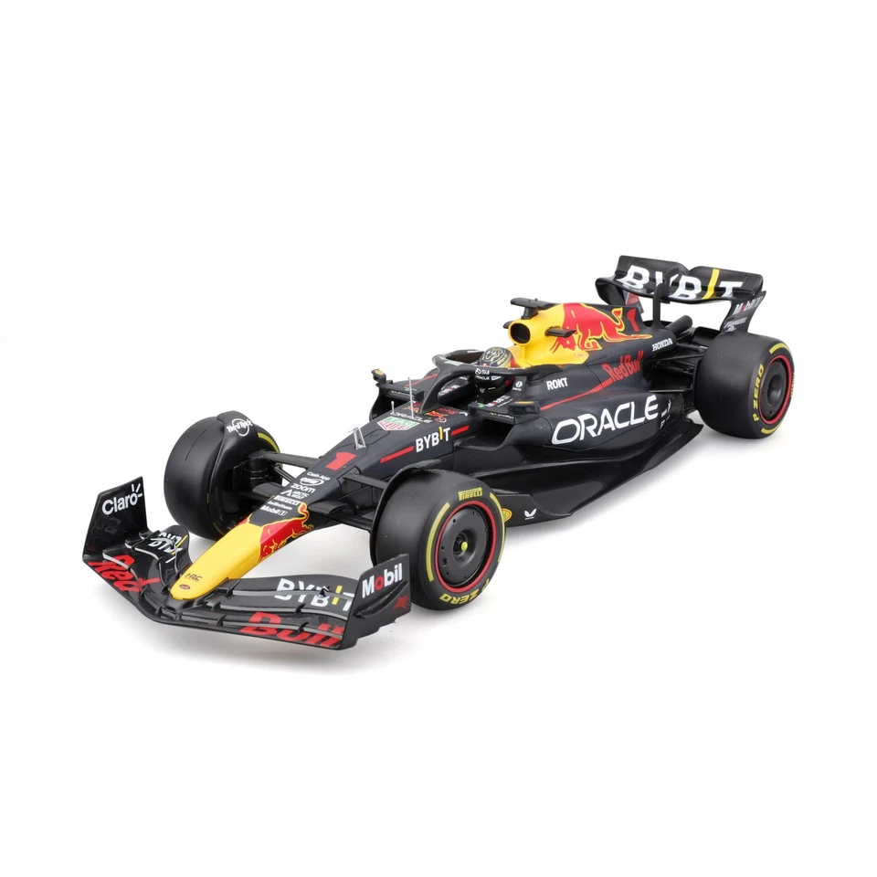 1 18 2023 Max Verstappen #1 Red Bull Racing RB19 Bburago F1