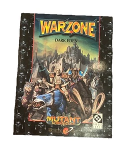 Warzone Dark Eden Mutant Chronicles Worlds at War Paperback - Picture 1 of 3
