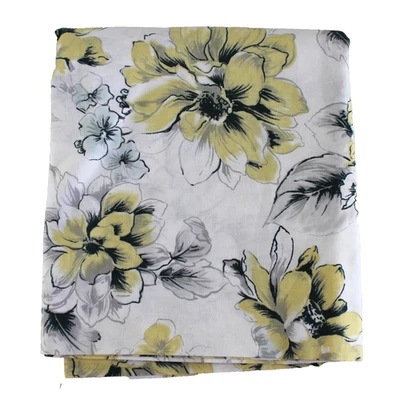 Material de tela Dear Stella Designs 3 yardas amarillo blanco floral 211 algodón Foto 1 de 3