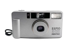 Pentax Espio AF Zoom Film Camera Compact 35mm Point and Shoot + Nr Mint + Strap - Picture 1 of 14