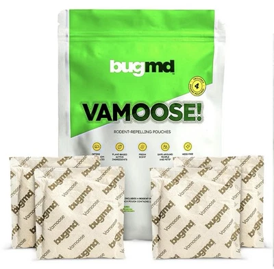 BugMD Vamoose Rodent Repellent Pouches 1 Pack, 4 Count - Image 1 of 4