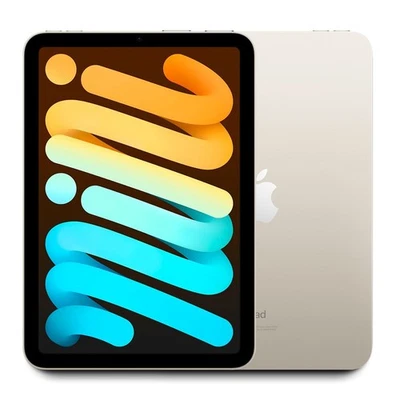 2024 Apple iPad Mini 7 256GB WiFi Only 8.3" (Starlight) 4XND3LL/A w/Warranty - Image 1 of 4