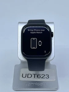 Apple Watch Series 10 46MM Jet Black Aluminum Black Sport Band (GPS Only) - Zdjęcie 1 z 10