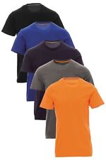 Herren 5er Pack T-Shirt Große Größen bis 5XL Kurzarm Rundhals Baumwolle Freizeit