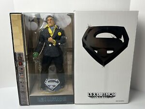 Lex Luthor 12” Figure Superman The Movie Gene Hackman Matty Collector 2010 New