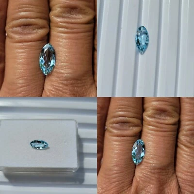 Piedras sueltas de aguamarina Foto 1 de 4