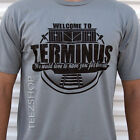 TERMINUS the Walking Dead Cannibals Zombie Apocalypse Épidémie Halloween T-Shirt