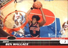 2007-08 Stadium Club 1st Day Issue #53 Ben Wallace /1999 BULLS S33252