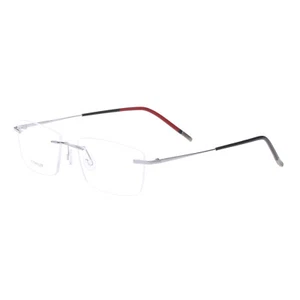 Premium Reintitan Randlose Antireflex Polycarbonat Kurzsichtbrille - Bild 1 von 23