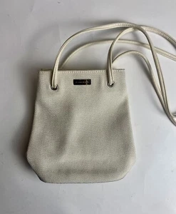 EVAN PICONE Cream SHOULDER BAG Small PURSE! - Picture 1 of 5
