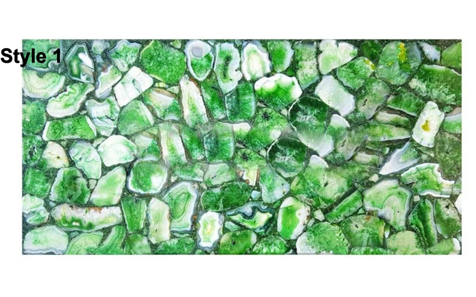 Agate Stones Table Top ,Dining ,Breakfast, Table , Coffee Center Table Top Decor - Image 1 of 1