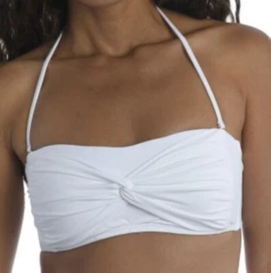 NWT La Blanca White Island Goddess Bikini Size Bottoms 4 Top 6 Vacation Bridal - Picture 1 of 5