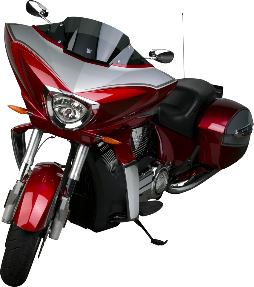 NATIONAL CYCLE 2015 Ness Magnum Victory V-STREAM 8.3" DARK SMOKE VICTORIA N20702 - Imagem 1 de 1