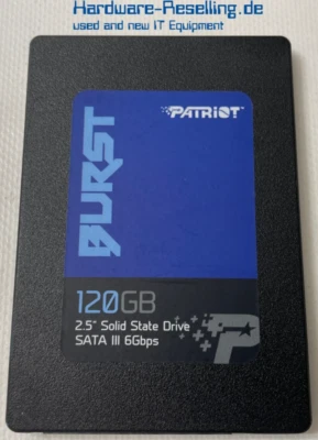 Patriot 120GB Burst 2,5" SATA III 6G SSD PBU120GS25SSDR P-1948 - Bild 1 von 2