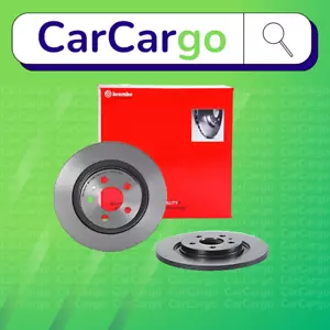 Brembo Solid Rear Brake Discs Pair For Citroën C8 2.0 HDi 165 2006-2024 272 mm - Picture 1 of 9