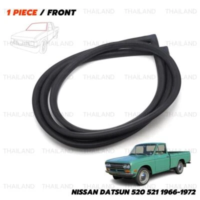 Parabrisas delantero sello de goma resistente al clima para camioneta Datsun 520 521 1966-1972 Foto 1 de 4