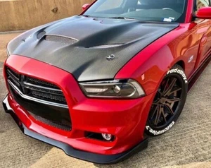 Dodge Charger Front Bumper Splitter Lip - Picture 1 of 7