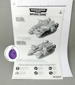 40k, Tank, Baneblade, notice, instruction, guide, magnet aimants, multi option - Picture 1 of 4