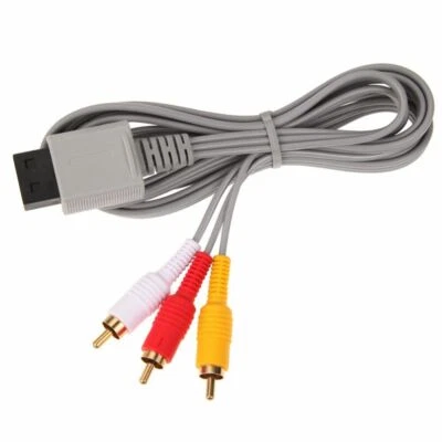 CAVO VIDEO NINTENDO WII E WII U AUDIO COMPOSITO PER CONSOLE TV AV RCA