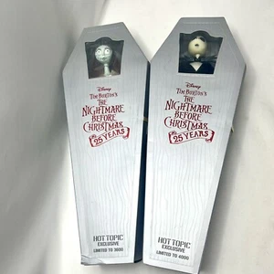Jack & Sally 25th Anniversary Nightmare Before Christmas Coffin Doll - Disney - Picture 1 of 16