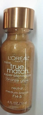 LOREAL True Match Super-Blendable Bronze Glow Neutral Medium Bronze n 4-5. - Image 1 of 4