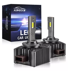 2x Faros LED haz alto/bajo para Cadillac XLR 2004-2009 D1R D1S D1C 66340 bombillas - Imagen 1 de 9
