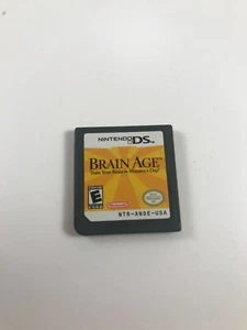 BRAIN AGE: Train Your Brain in Minutes a Day! Nintendo DS Cartridge Only - Picture 1 of 4